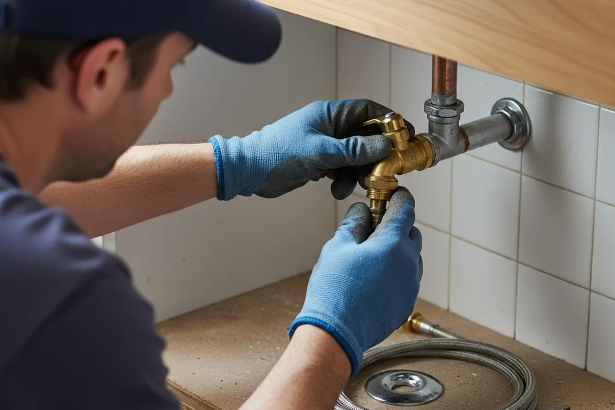 Shutoff valve and fitting work during Faucet and Fixture Repair in Atlantic City